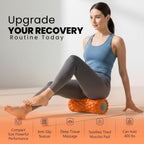 Foam Roller with 3 Resistance Level Bands Lightweight