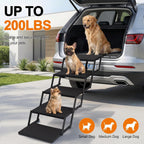 Foldable Dog Steps Pet Stairs for Cars Suvs