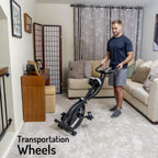 Foldable Fitness Exercise Bike with 16 Level Resistance