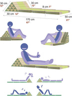 Foldable Floor Mat 170 X 53CM Kapok