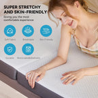 Foldable Folding Mattress Tri-Fold Memory Foam with Washable