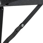 Foldable Garden Table Extendable Width: 166-215CM Plastic