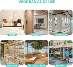 Foldable Magazine Rack Floor Stand Brochure Display Literature
