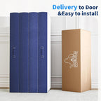 Foldable Mattress 4-Fold 90x190x15CM 6 Inch Folding