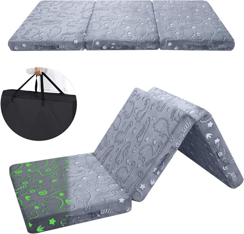 Foldable Mattress for Kids Glow in the Dark