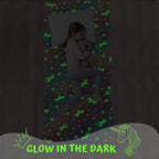 Foldable Mattress for Kids Glow Stars Toddler Chair