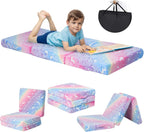 Foldable Mattress for Kids Glow Stars Toddler Chair