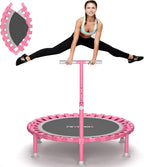 Foldable Mini Trampoline 40" Rebounder for Adults Kids