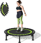 Foldable Mini Trampoline 40" Rebounder for Adults Kids