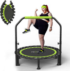 Foldable Mini Trampoline 40" Rebounder for Adults Kids