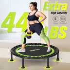 Foldable Mini Trampoline 40" Rebounder for Adults Kids