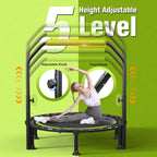Foldable Mini Trampoline 40" Rebounder for Adults Kids