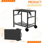Foldable Pizza Oven Table Portable