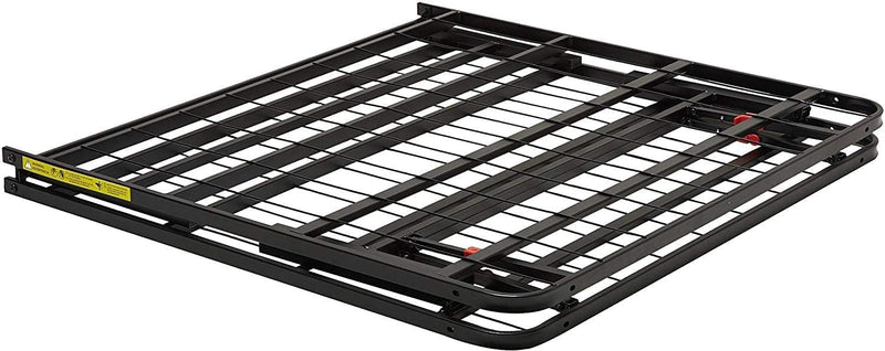 Foldable Platform Bed Frame Tool-Free Assembly Under-Bed Storage