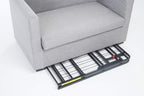 Foldable Platform Bed Frame Tool-Free Assembly Under-Bed Storage