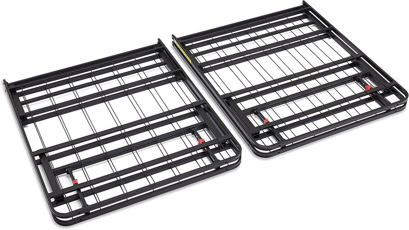 Foldable Platform Bed Frame Tool-Free Assembly Under-Bed Storage