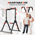 Foldable Power Tower Dip Station Free Standing Pull