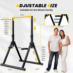 Foldable Power Tower Dip Station Free Standing Pull