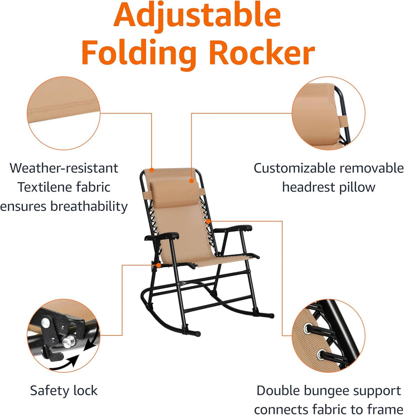Foldable Rocking Chair