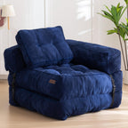 Foldable Sofa Bed Bean Bag Couch Convertible Sleeper