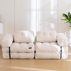 Foldable Sofa Bed Bean Bag Couch Convertible Sleeper