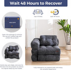 Foldable Sofa Bed Bean Bag Couch Convertible Sleeper