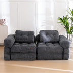 Foldable Sofa Bed Bean Bag Couch Convertible Sleeper
