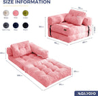 Foldable Sofa Bed Bean Bag Couch Convertible Sleeper