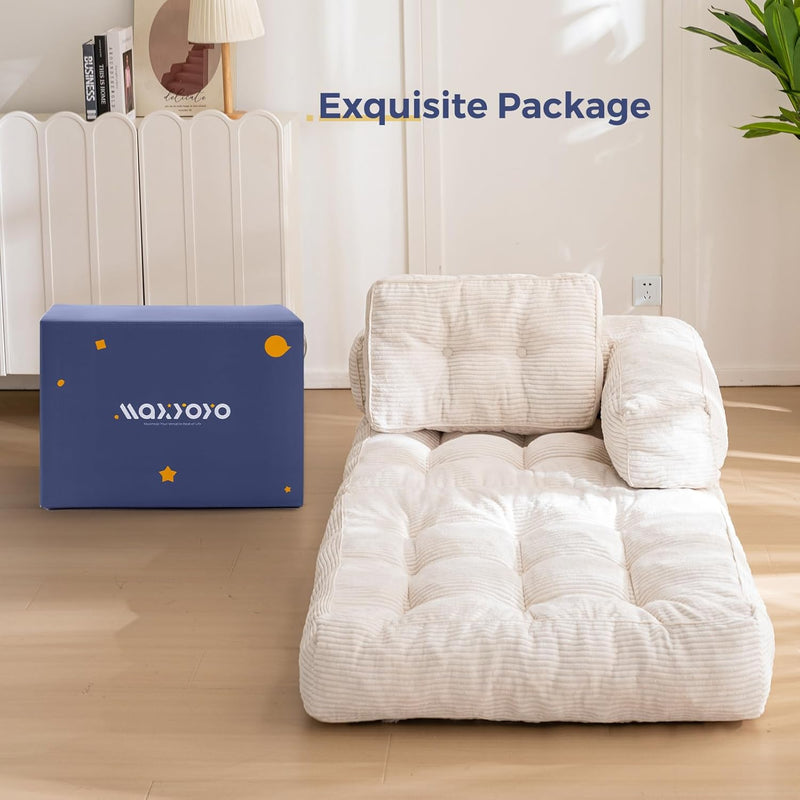 Foldable Sofa Bed Bean Bag Couch Convertible Sleeper