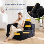 Foldable Sofa Bed Bean Bag Couch Convertible Sleeper