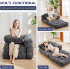 Foldable Sofa Bed Bean Bag Couch Convertible Sleeper