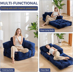 Foldable Sofa Bed Bean Bag Couch Convertible Sleeper