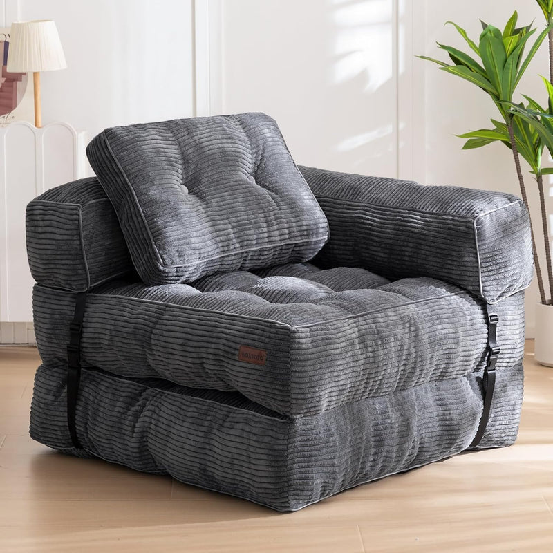 Foldable Sofa Bed Bean Bag Couch Convertible Sleeper