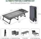 Foldable Sun Lounger Adjustable 4 Position Reclining Chaise