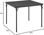 80CM Square Folding Card Table Foldable