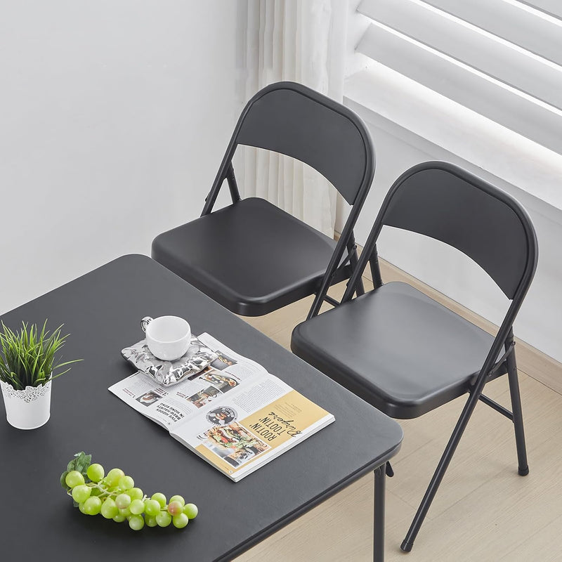 80CM Square Folding Card Table Foldable