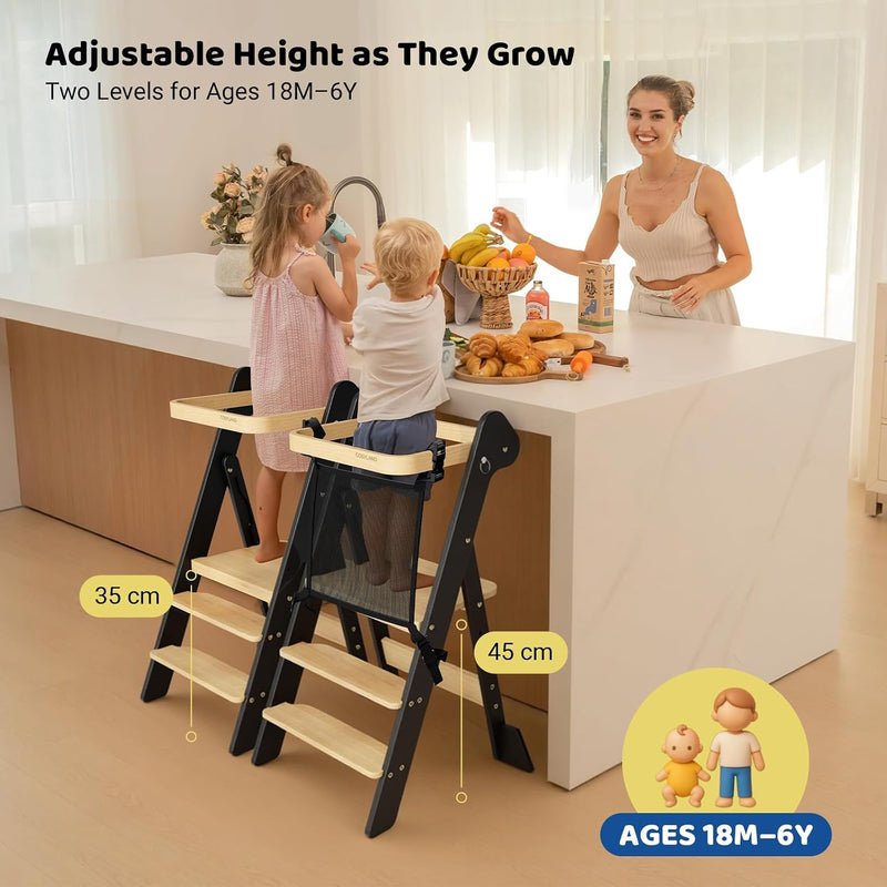Foldable Toddler Step Stool for Kitchen If Design