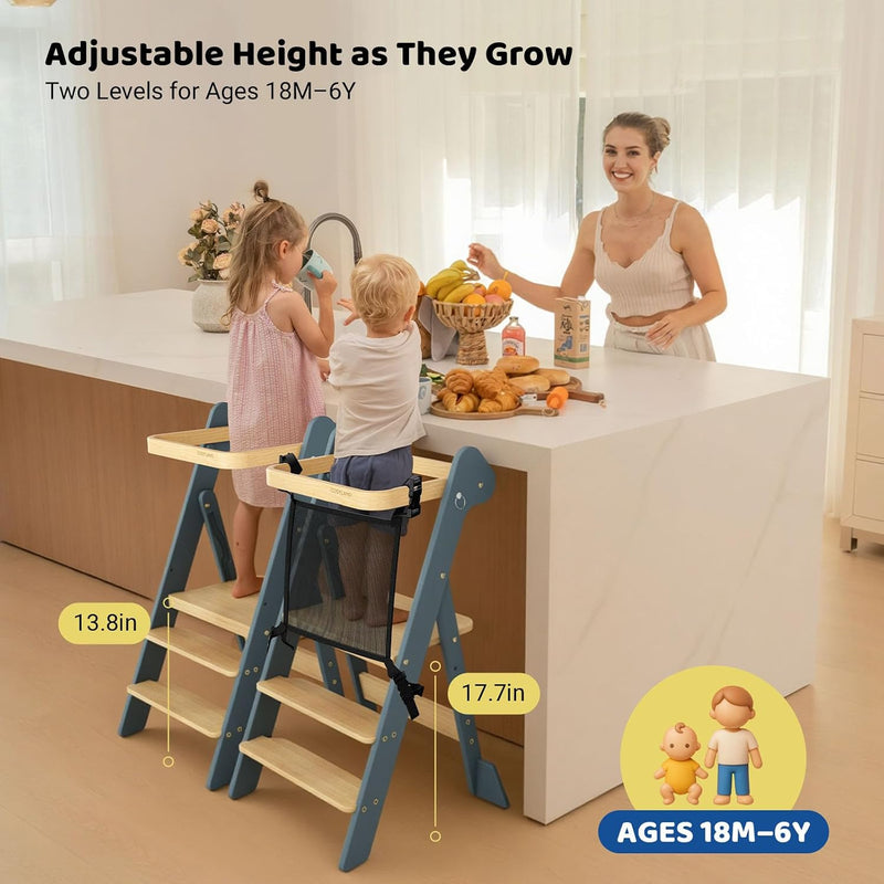 Foldable Toddler Step Stool for Kitchen If Design