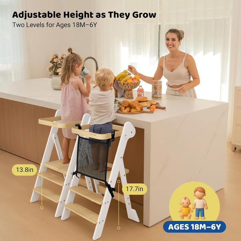 Foldable Toddler Step Stool for Kitchen If Design