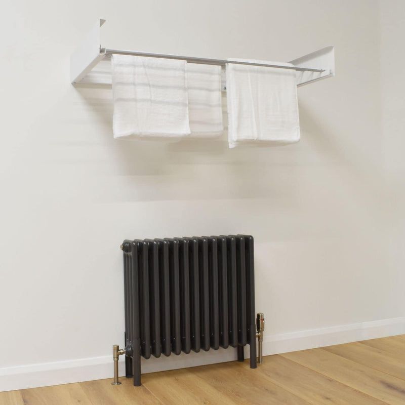 Foldable Wall Mounted Clothes Rack Retractable Drying Rack