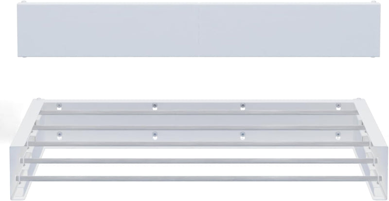 Foldable Wall Mounted Clothes Rack Retractable Drying Rack