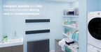 Foldable Wall Mounted Clothes Rack Retractable Drying Rack