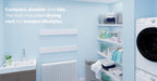 Foldable Wall Mounted Clothes Rack Retractable Drying Rack