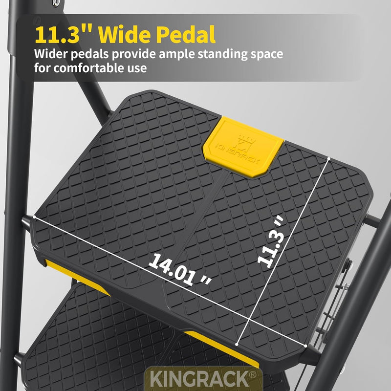Folding 4-Step Ladder with Tool Tray