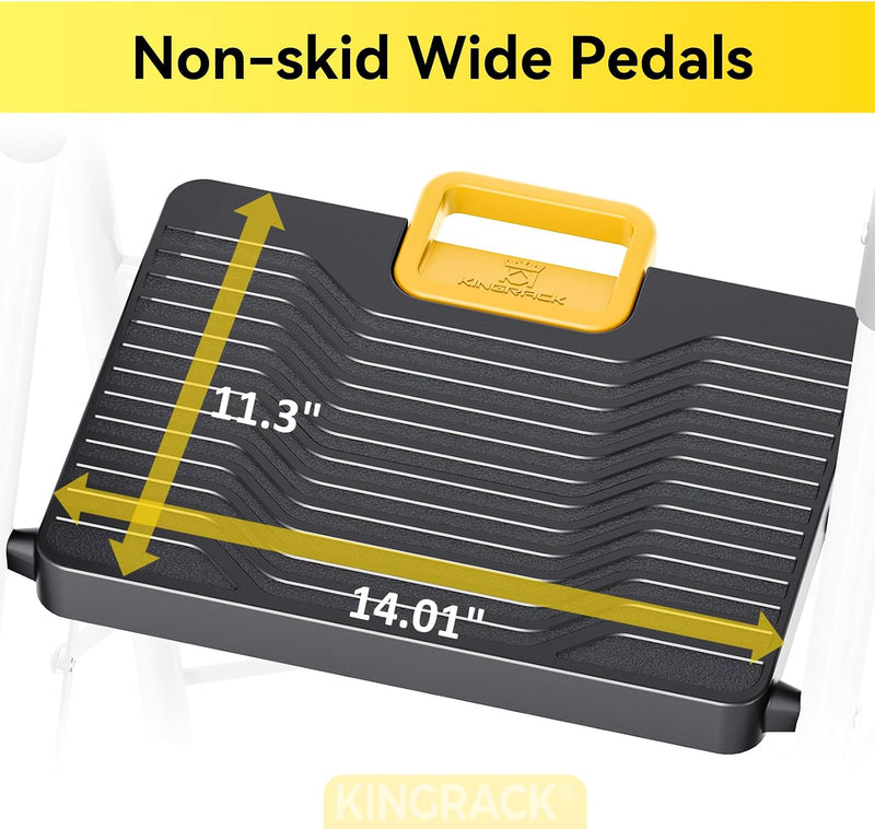 Folding 5-Step Ladder Capacity Step Stool with Safety
