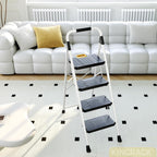 Folding 5-Step Ladder Capacity Step Stool with Safety