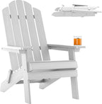 Folding Adirondack Chair for Outdoor: Modern Garden Chairs