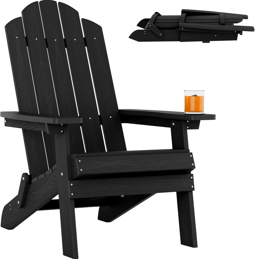 Folding Adirondack Chair for Outdoor: Modern Garden Chairs
