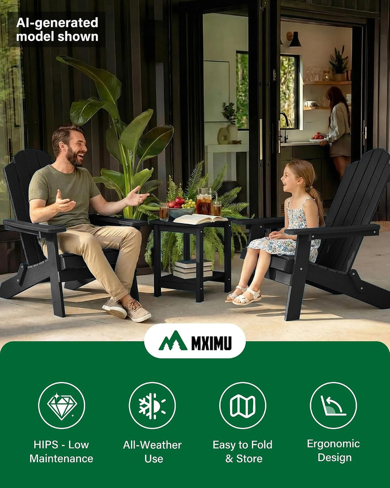 Folding Adirondack Chair for Outdoor: Modern Garden Chairs