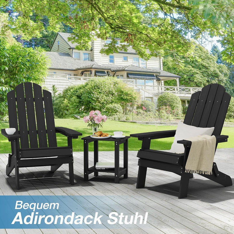 Folding Adirondack Chair for Outdoor: Modern Garden Chairs